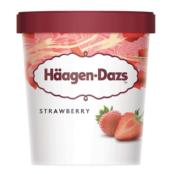 Haagen-Dazs Strawberry Ice Cream 393ml