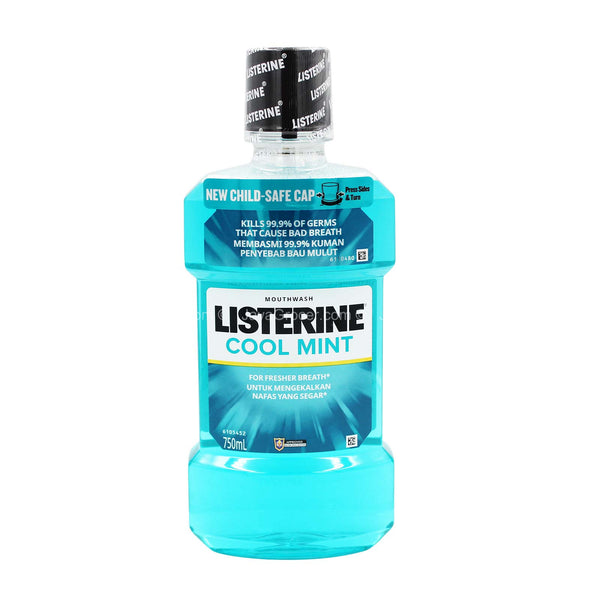 Listerine Cool Mint Antibacterial Mouthwash 750ml (highest price)