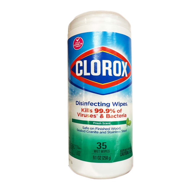 Clorox Disinfecting Wipes Fresh Scent 35pcs/pack (highest price)