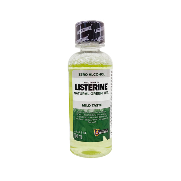Listerine Natural Green Tea Mouthwash 100ml