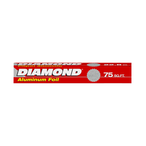 Diamond Aluminium Foil 75feet 22.8m x 30.4cm 1pack (highest price)
