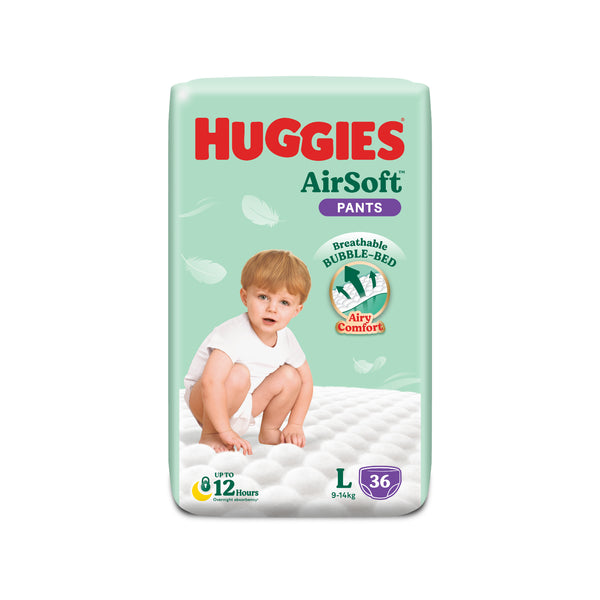Huggies Airsoft Super Jumbo Pants Large 36sheets (highest price)