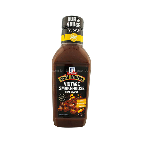 McCormick Grill Mates Vintage Smokehouse BBQ Sauce 500g