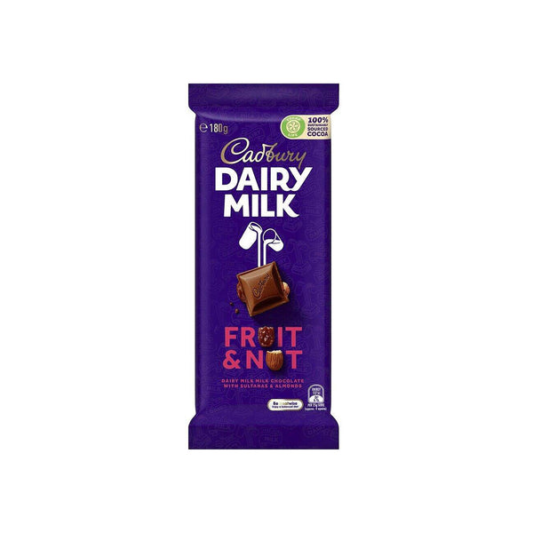 Cadbury Dairy Milk Fruit and Nut Chocolate Bar 180g (highest price)