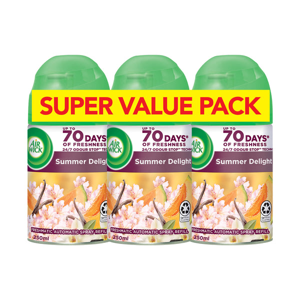 Air Wick Freshmatic Refills 2+1 Summer Delights 250ml (highest price)