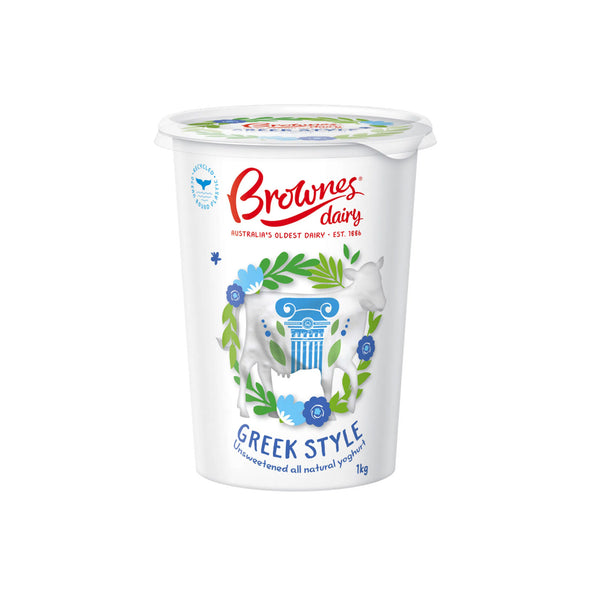 Brownes Greek Style Yogurts 1kg (highest price)