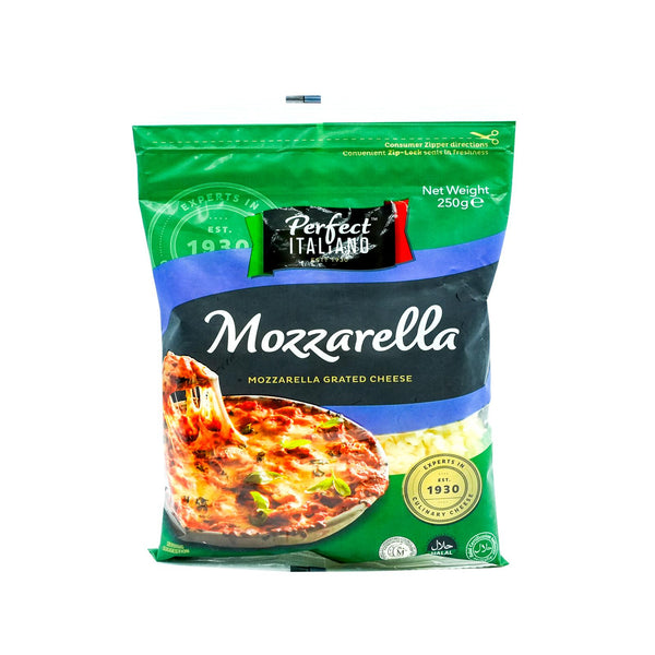 Perfect Italiano Mozzarella Traditional Grated Cheese 250g (highest price)