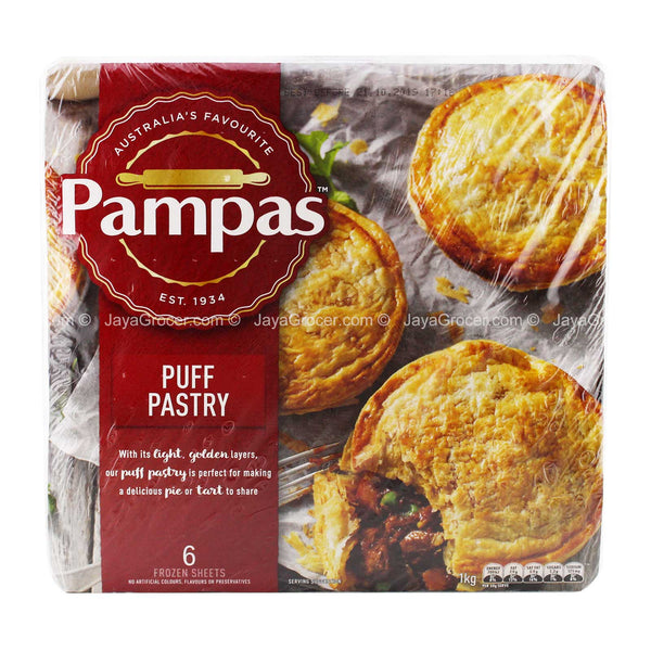 Pampas Ready Rolled Puff Pastry 1kg (highest price)