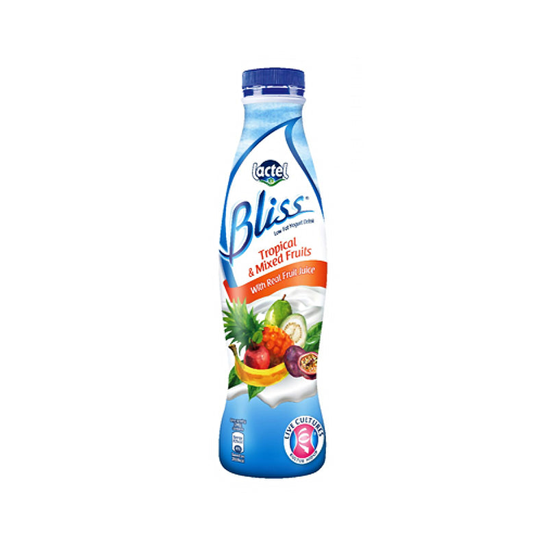 Lactel Bliss Low Fat Tropical and Mixed Fruits Yoghurt Drink 700g