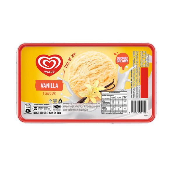 Wall Vanilla Ice Cream Tub 1.4L (highest price)