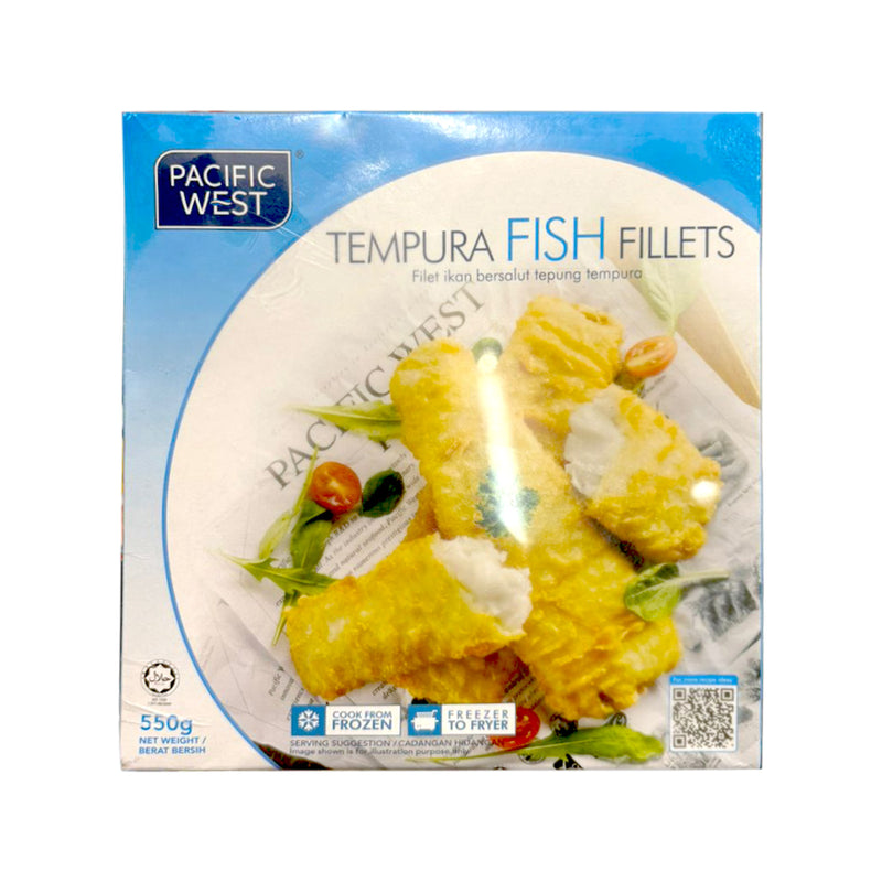 Pacific West Tempura Fish Fillets 550g