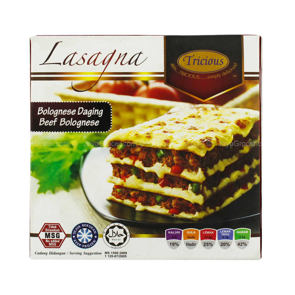 Tricious Lasagna Beef 280g