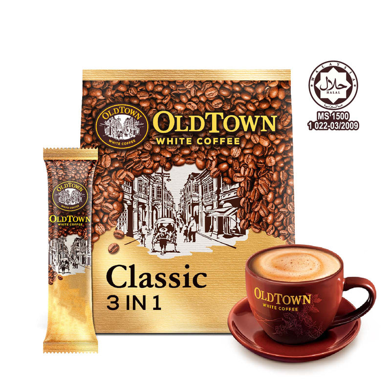 Old Town Classic 3 in 1 White Coffee 35g x 15