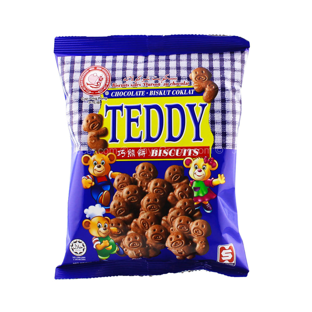 Hup Seng Ping Pong Teddy Chocolate 120g