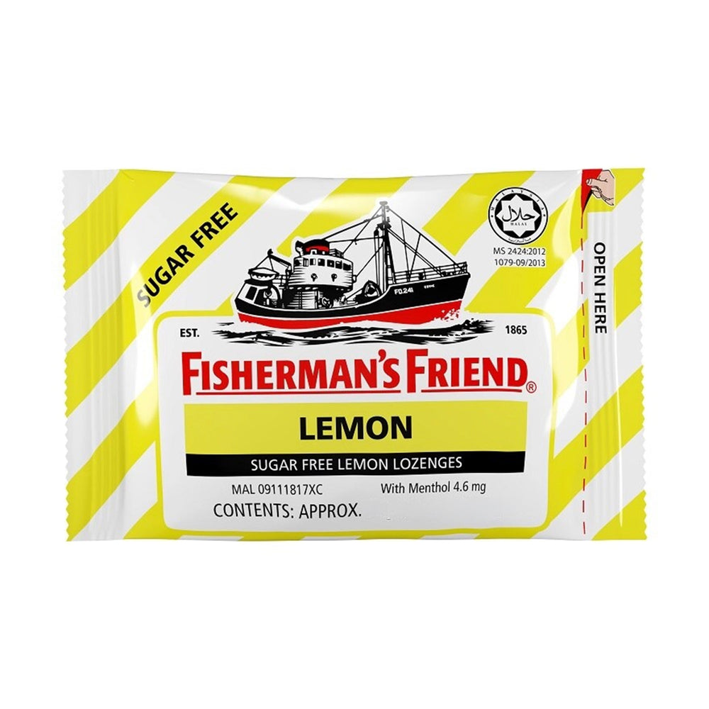 Fishersman's Friend Sugarfree Lemon Lozenges 25g