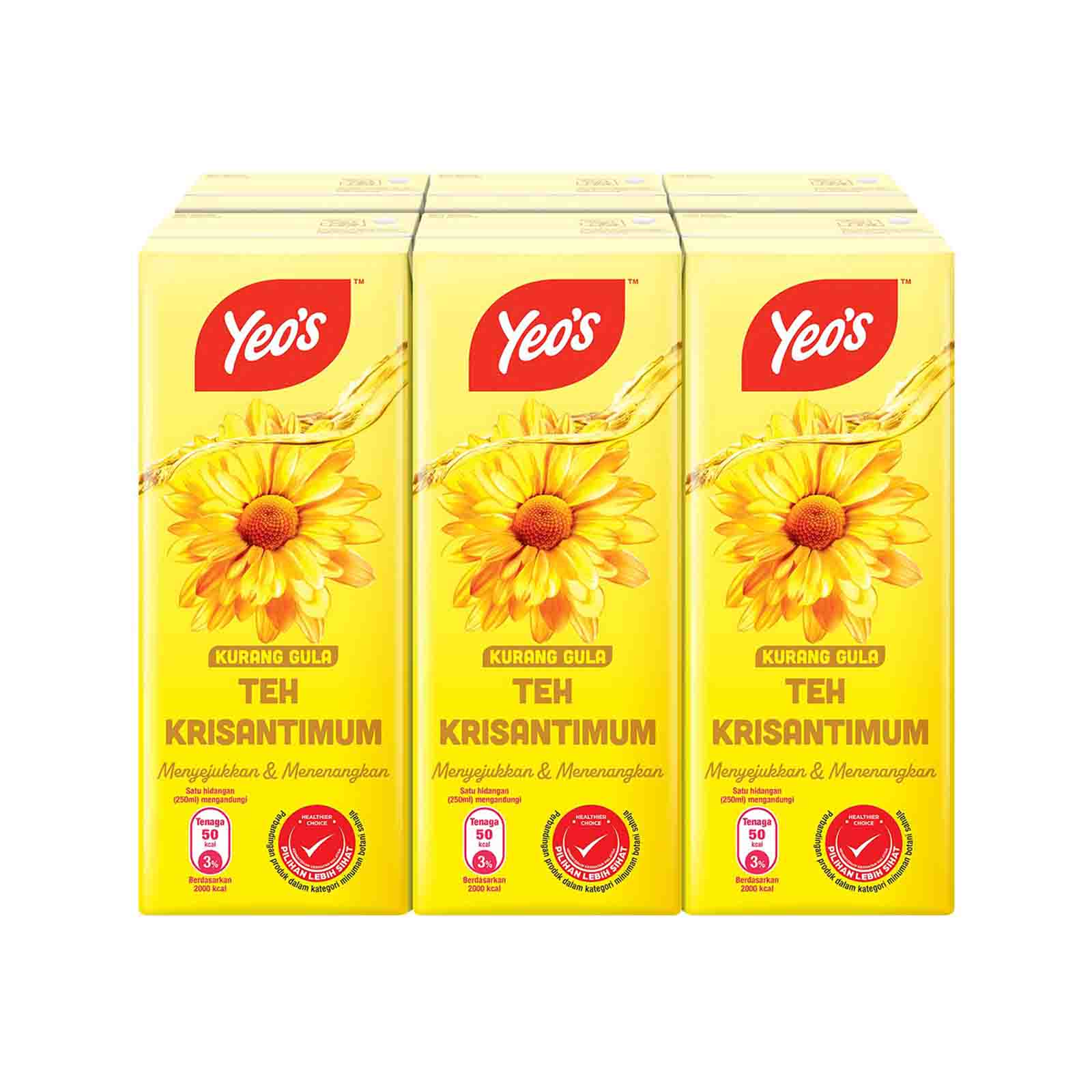 Yeos Chrysanthemun Tea 250ml x 6