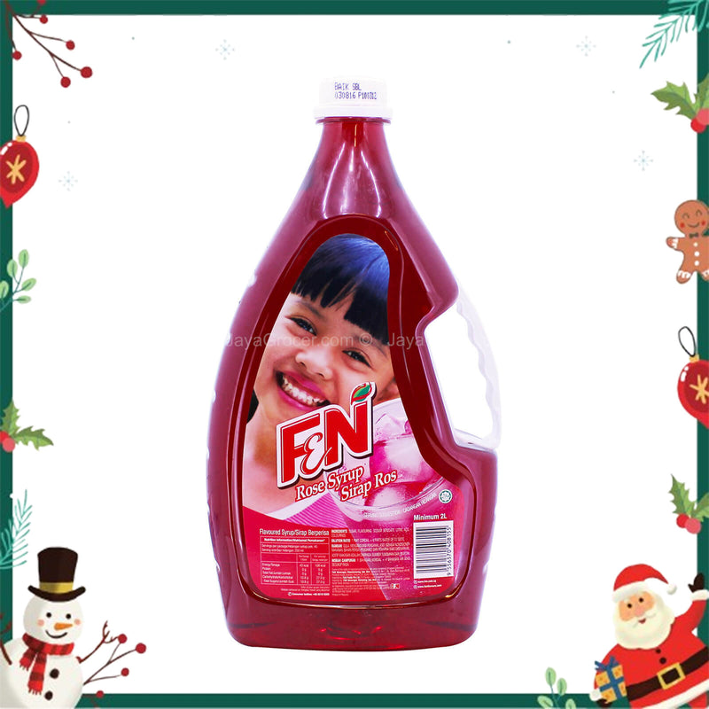 F&N Rose Cordial 2L