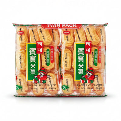 Bin Bin Rice Crackers Twin Pack 300g