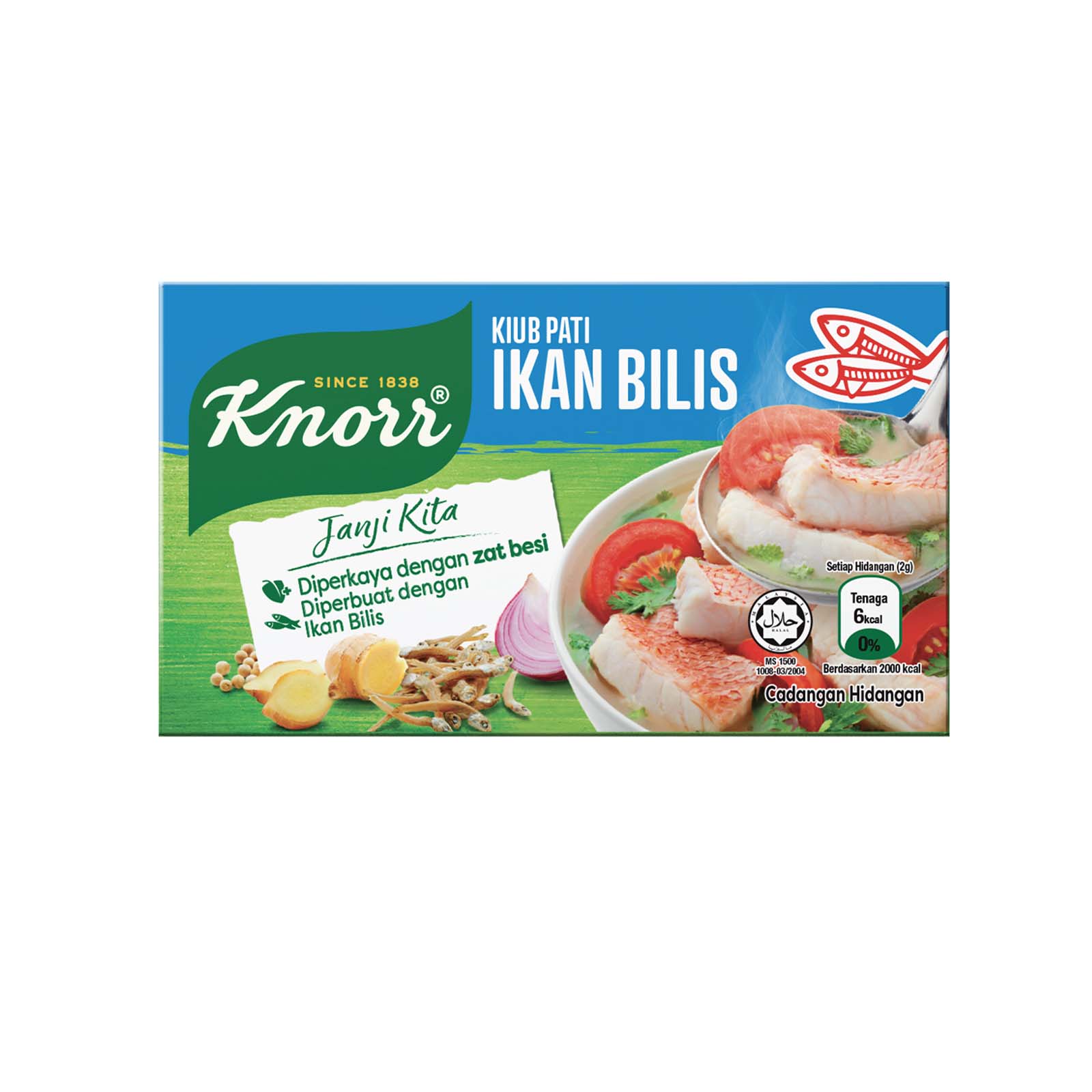 Knorr Ikan Bilis Stock Cube 60g