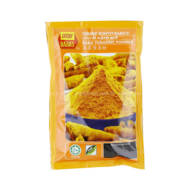 Babas Tumeric Powder (Serbuk Kunyit) 125g