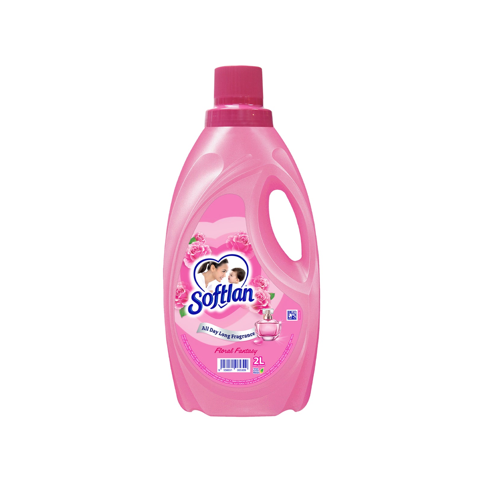 Softlan Anti Wrinkles Floral Fantasy Fabric Conditioner 2L