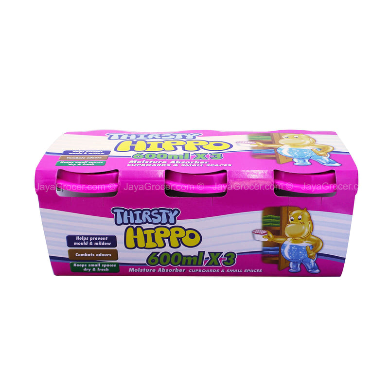 Thirsty Hippo Dihumidifier 600ml x 3