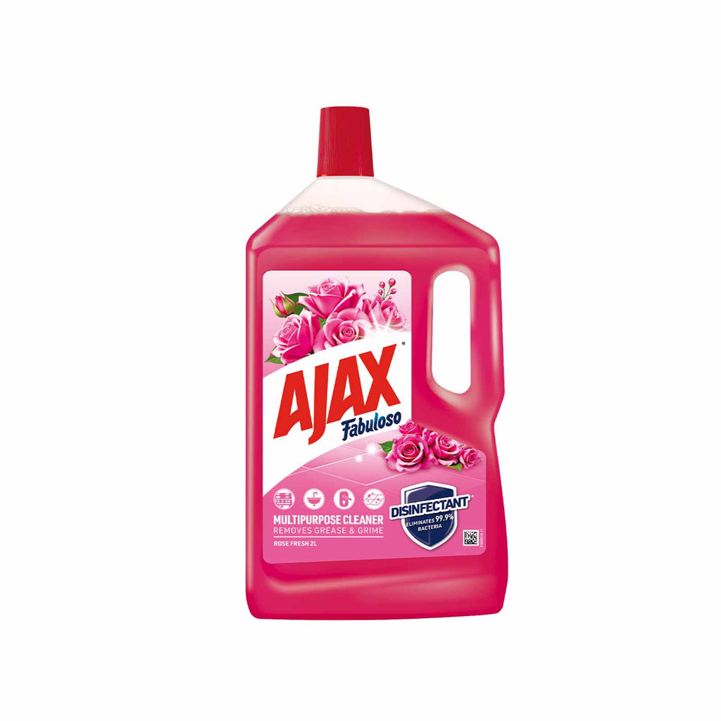 Ajax Fabuloso Floor Cleaner Rose Scent 2L