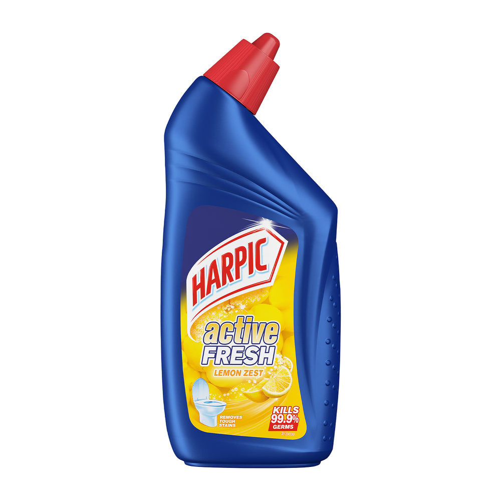 Harpic Toilet Bowl Cleaner Liquid Lemon 500ml x 2