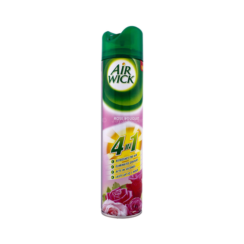 Air Wick 4 in 1 Air Freshener Spray Rose Scent 300ml