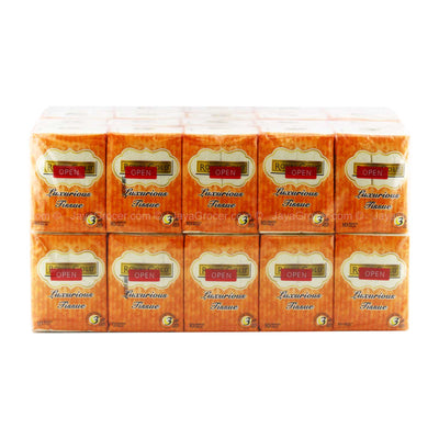 Royal Gold 3ply Hanky Pack 8pcs x 10