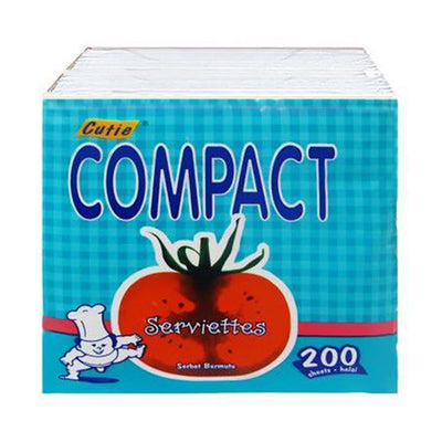 Cutie Compact Serviette 200pcs/pack