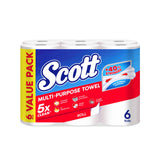 Scott Kitchen Towels 50sheet x 6