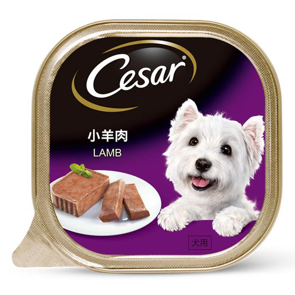 Cesar Lamb Wet Dog Food 100g