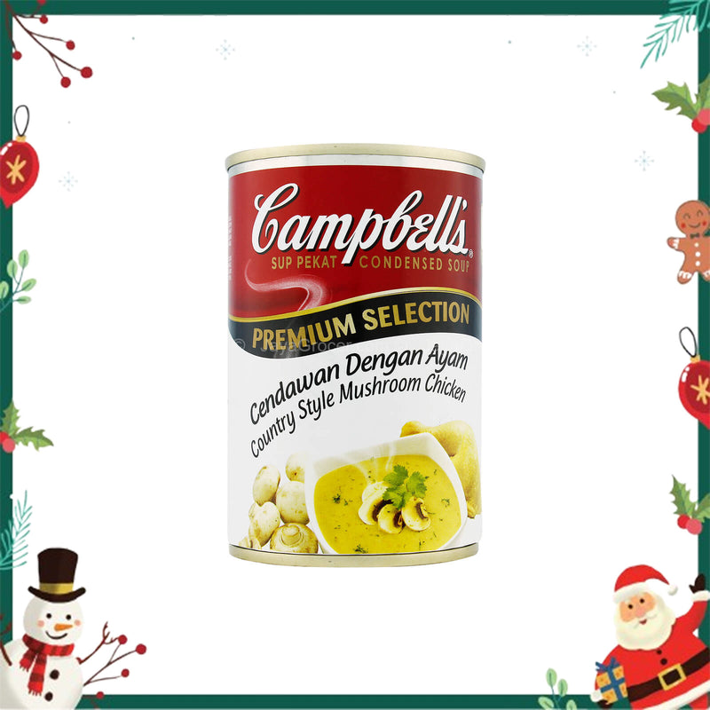 Campbells Country Style Chicken Mushroom Condensed Soup 300g