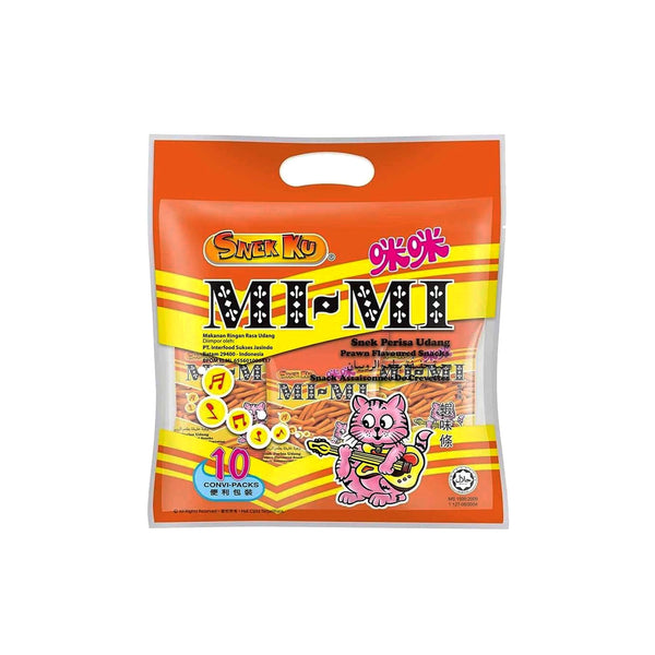 Snek Ku Mimi Prawn Snack 20g x 8