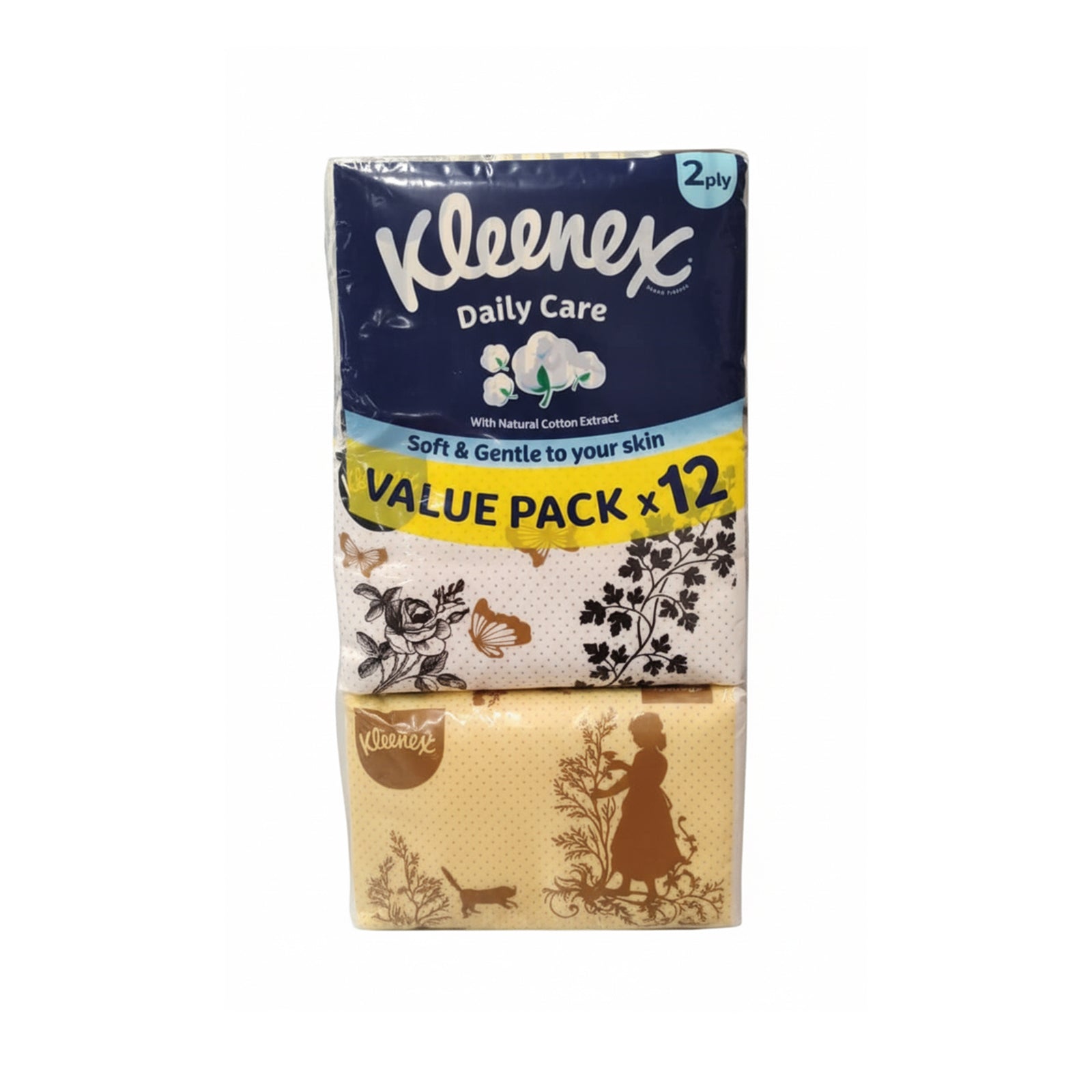 Kleenex Vintage Soft Pack Facial Tissue 50pcs (11+1)