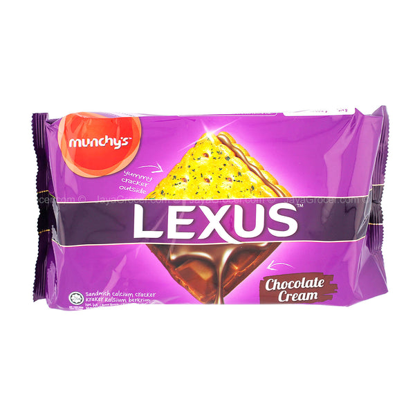 Munchys Lexus Chocolate Cream Sandwich Biscuits 190g