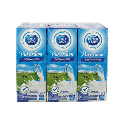Dutch Lady UHT Full Cream Milk 200ml x 6