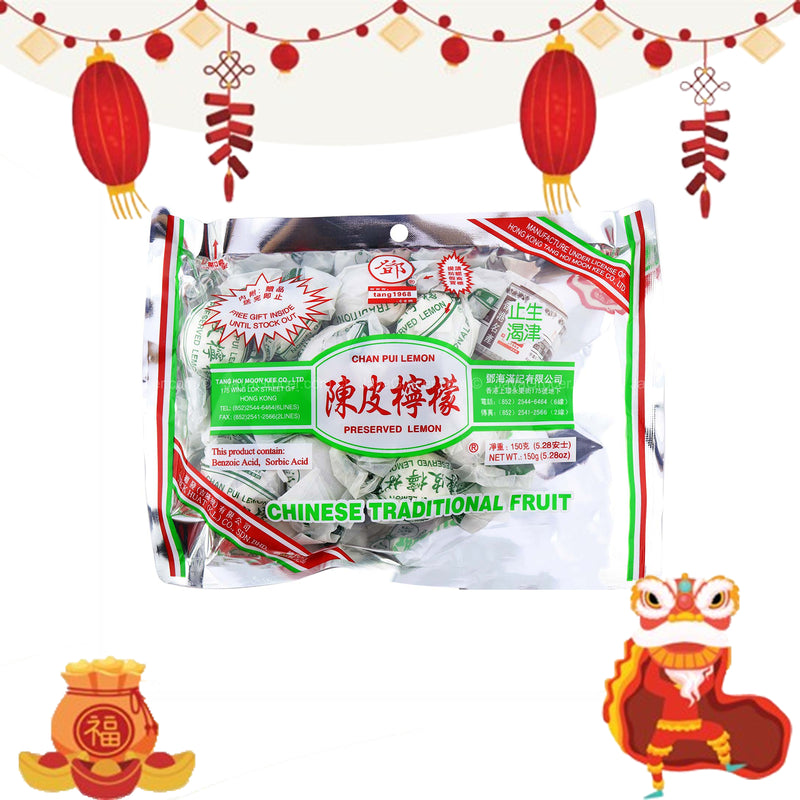 Tang Chan Pui Lemon (Dried Lemon Fruit Candy) 150g