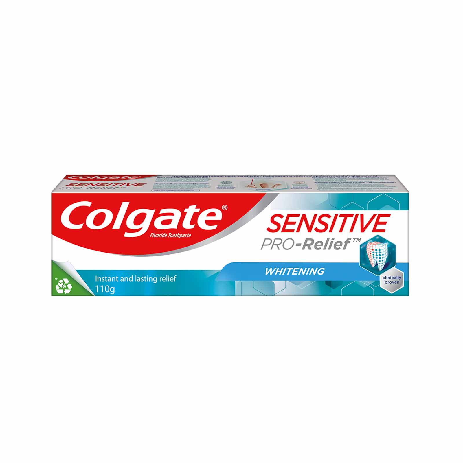 Colgate Sensitive Pro Relief Whitening Toothpaste 110g