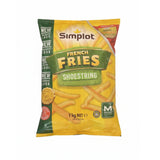 Simplot Shoestring French Fries 1kg