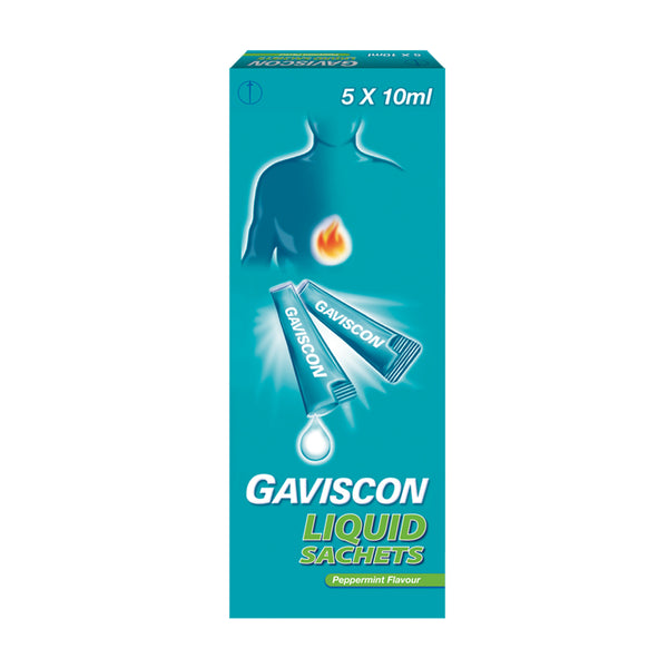 Gaviscon Peppermint Liquid Sachet 10ml (highest price)
