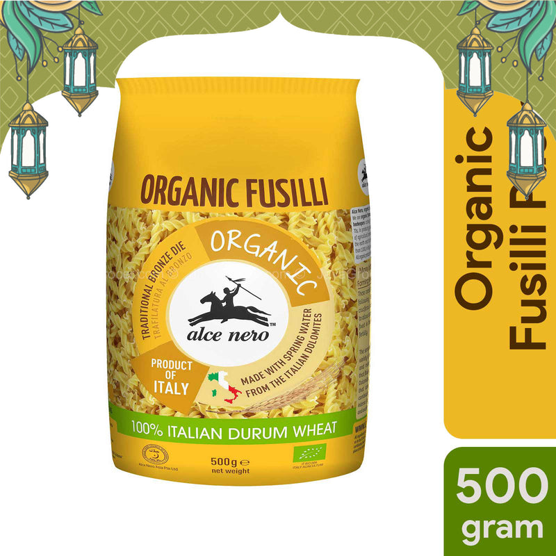 Alce Nero Organic Fusilli Pasta 500g