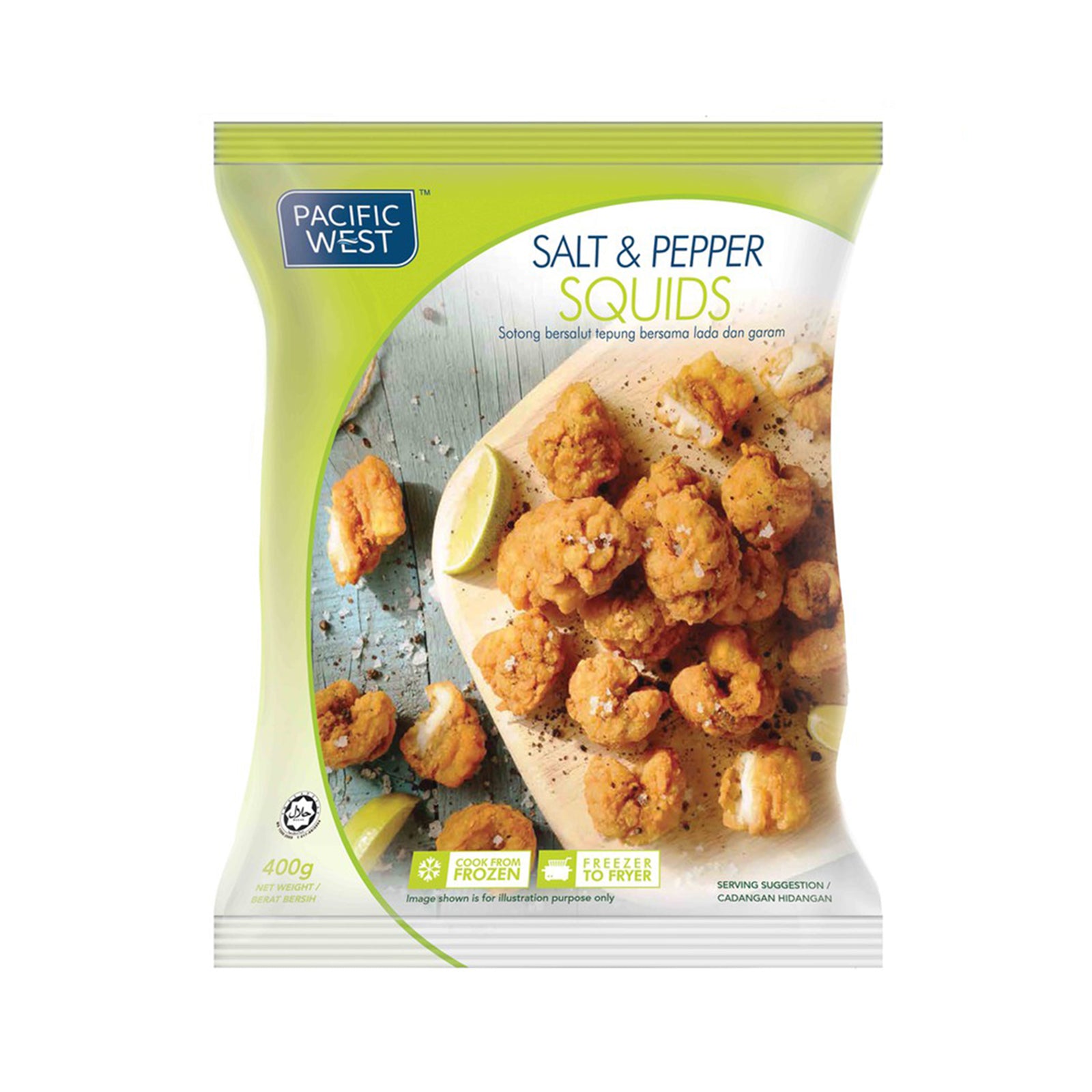 Pacific West Salt and Pepper Squid 400g