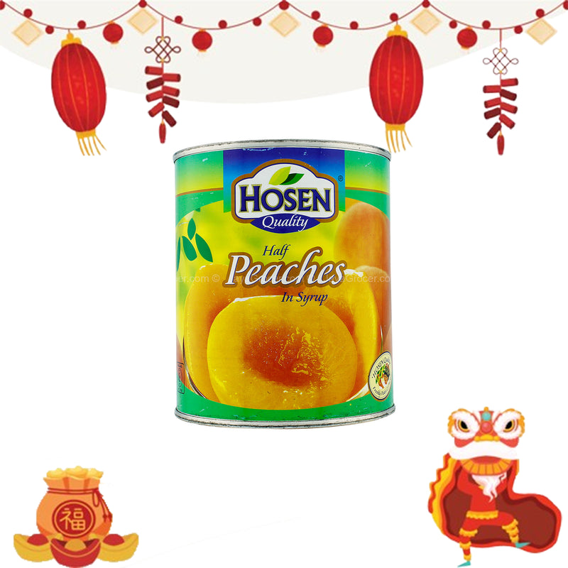 Hosen Half Peaches In Syrup 825g