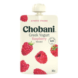 Chobani Greek Yoghurt 0% Fat Raspberry Pouch 140g