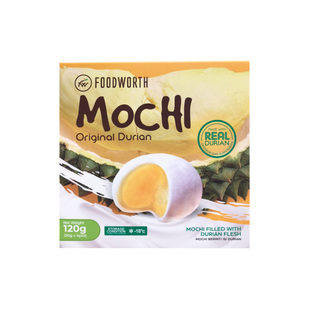 Foodworth Durian Mochi Ice Cream 120g