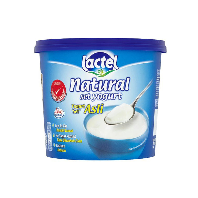 Lactel Natural Set Yogurt 1.4kg