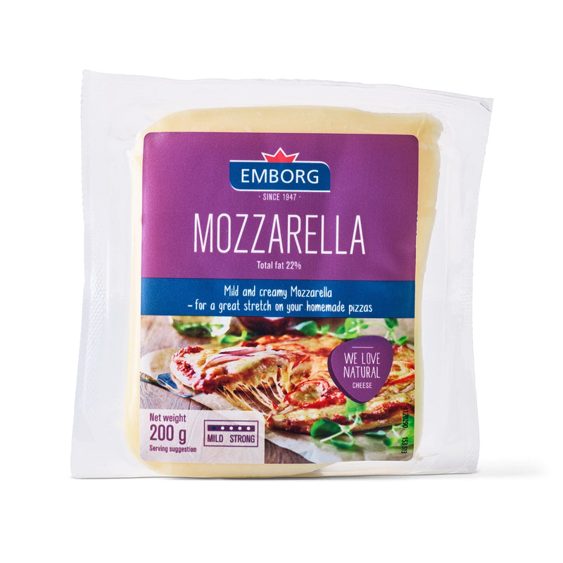 Emborg Mozarella Block 200g