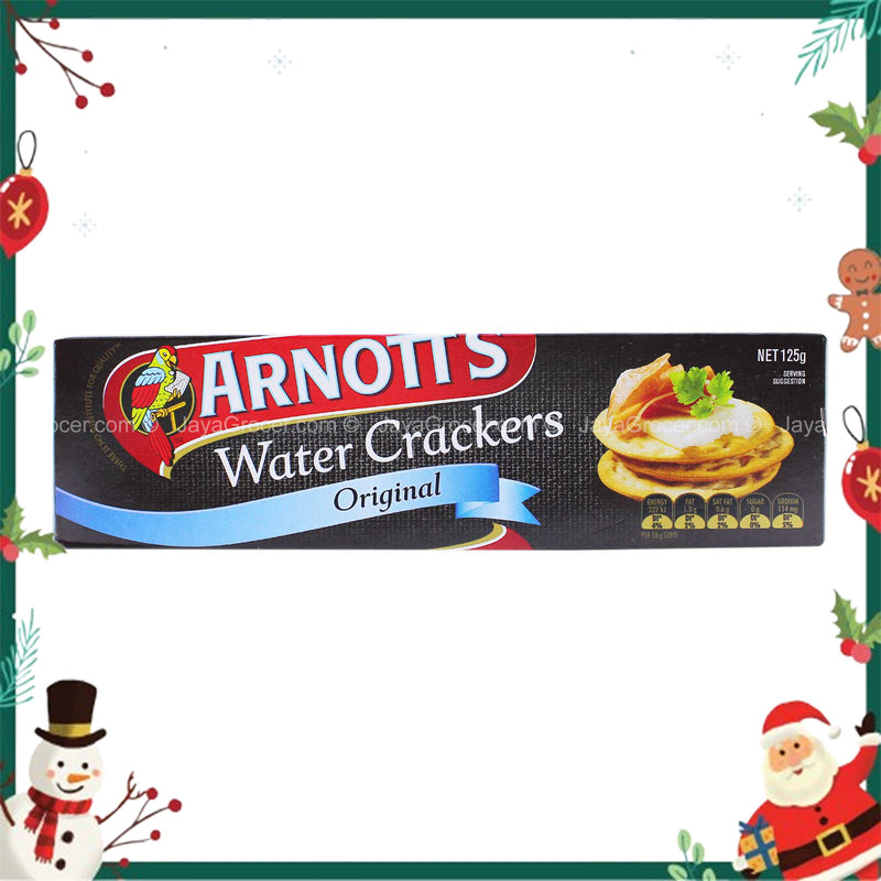 Arnotts Water Cracker Original 125g